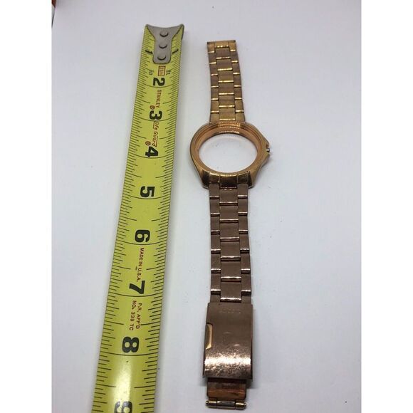 Authentic Fossil Watch Used Parts Band Case Links 18mm Bb363 - Picture 1 of 8